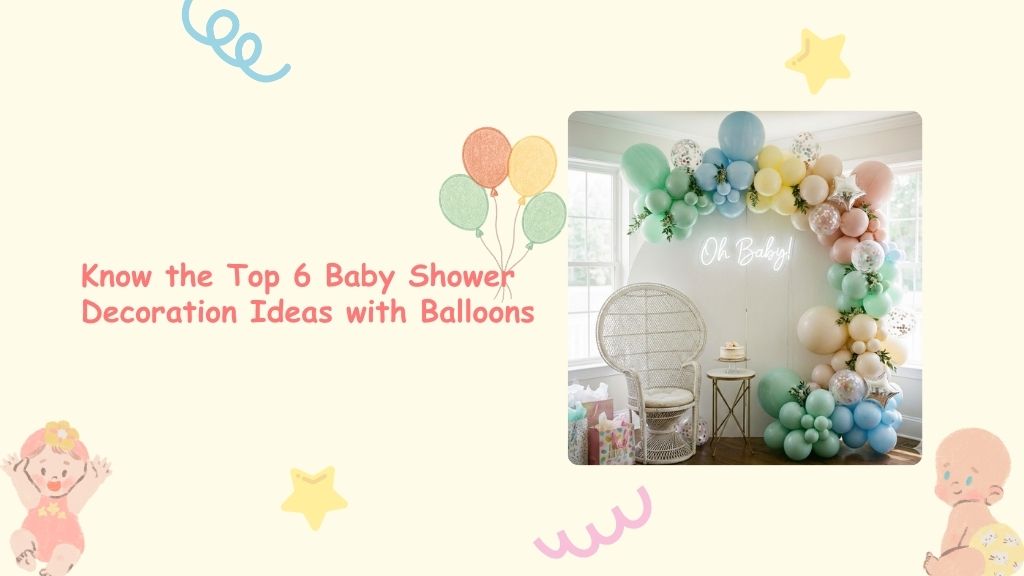 Baby Shower Balloon Decoration in London