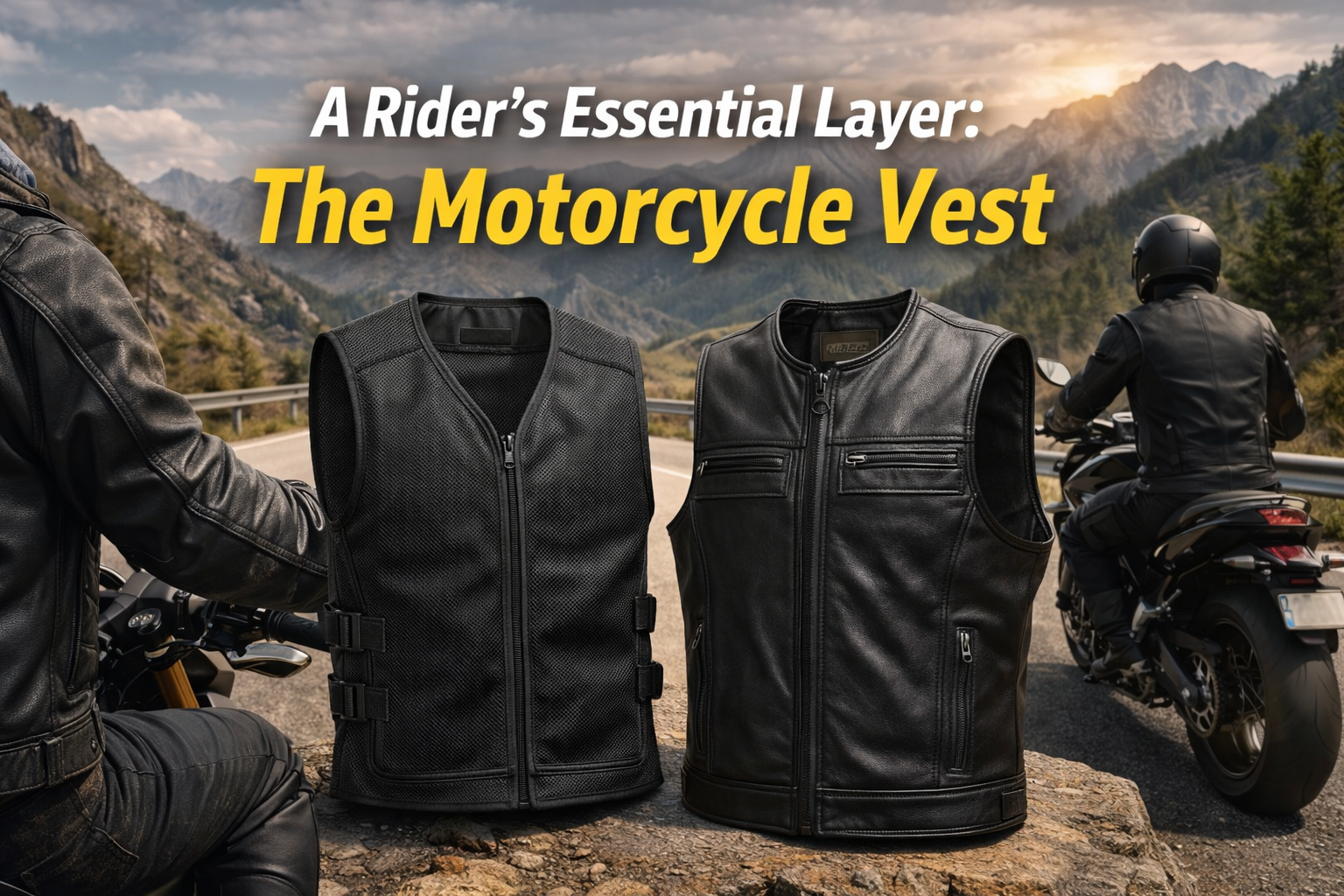 A Rider’s Essential Layer: The Motorcycle Vest