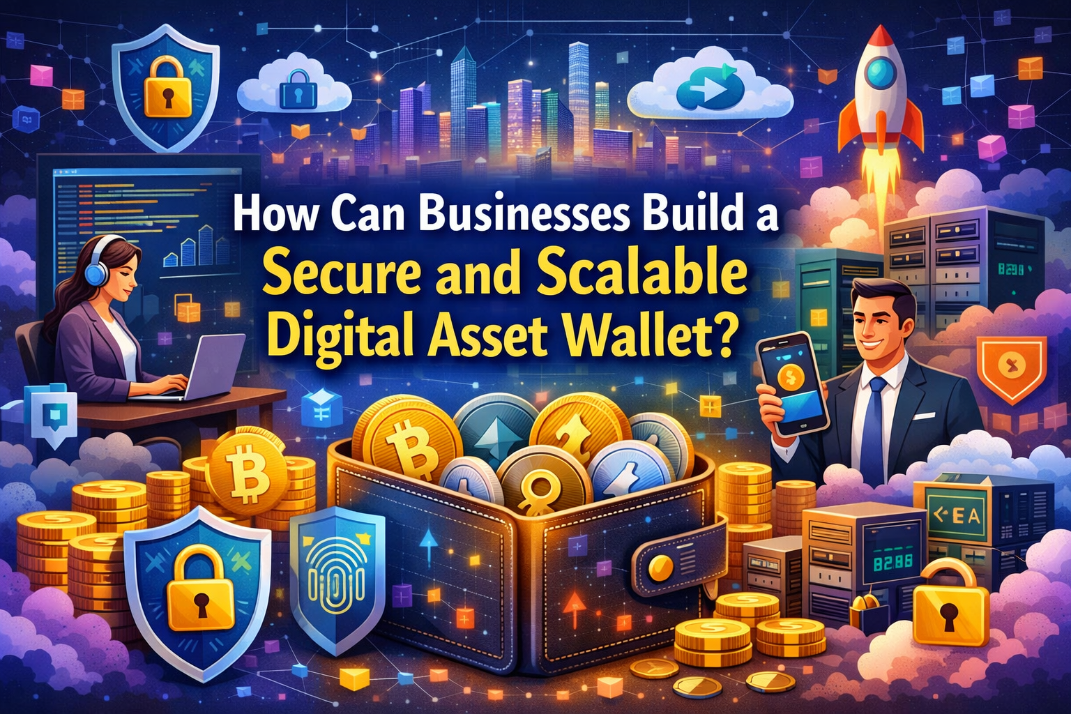 How Can Businesses Build a Secure and Scalable Digital Asset Wallet?