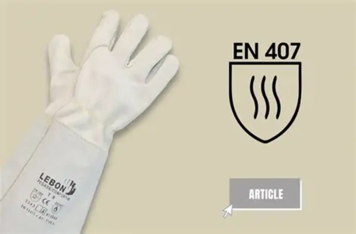 EN407 Safety Gloves: Reliable Protection Against Heat and Fire