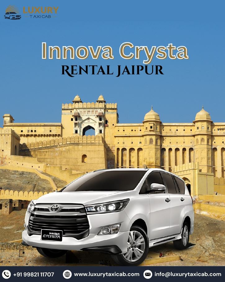 Innova Crysta hire Jaipur