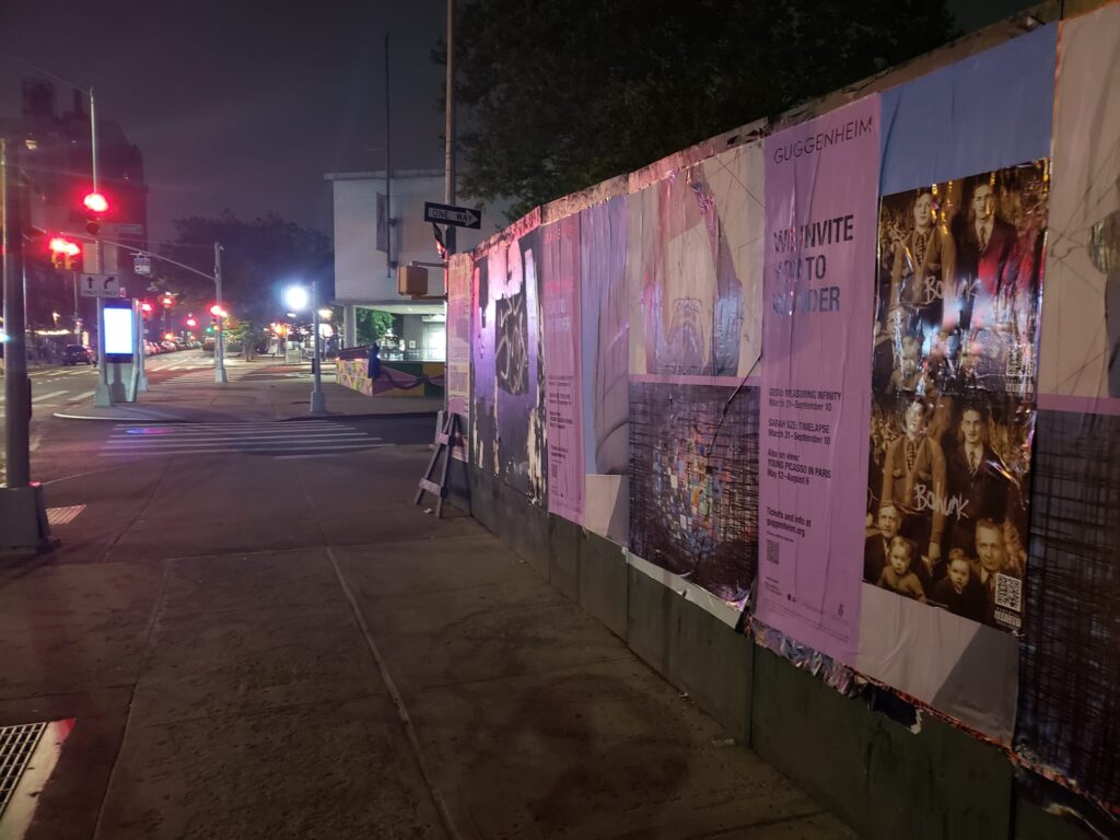 Street Poster Advertising