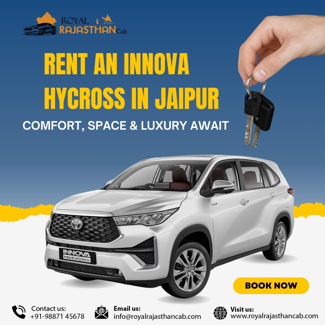 Innova Hycross Car Rental Jaipur