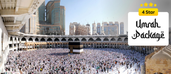 Optimized Hospitality Solutions via 4 Star Umrah Packages