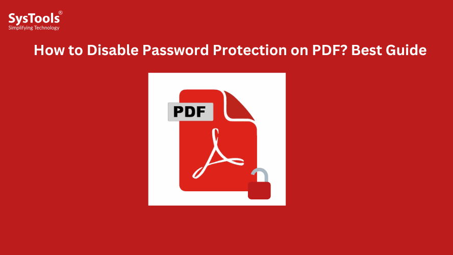 how to disable password protection on pdf