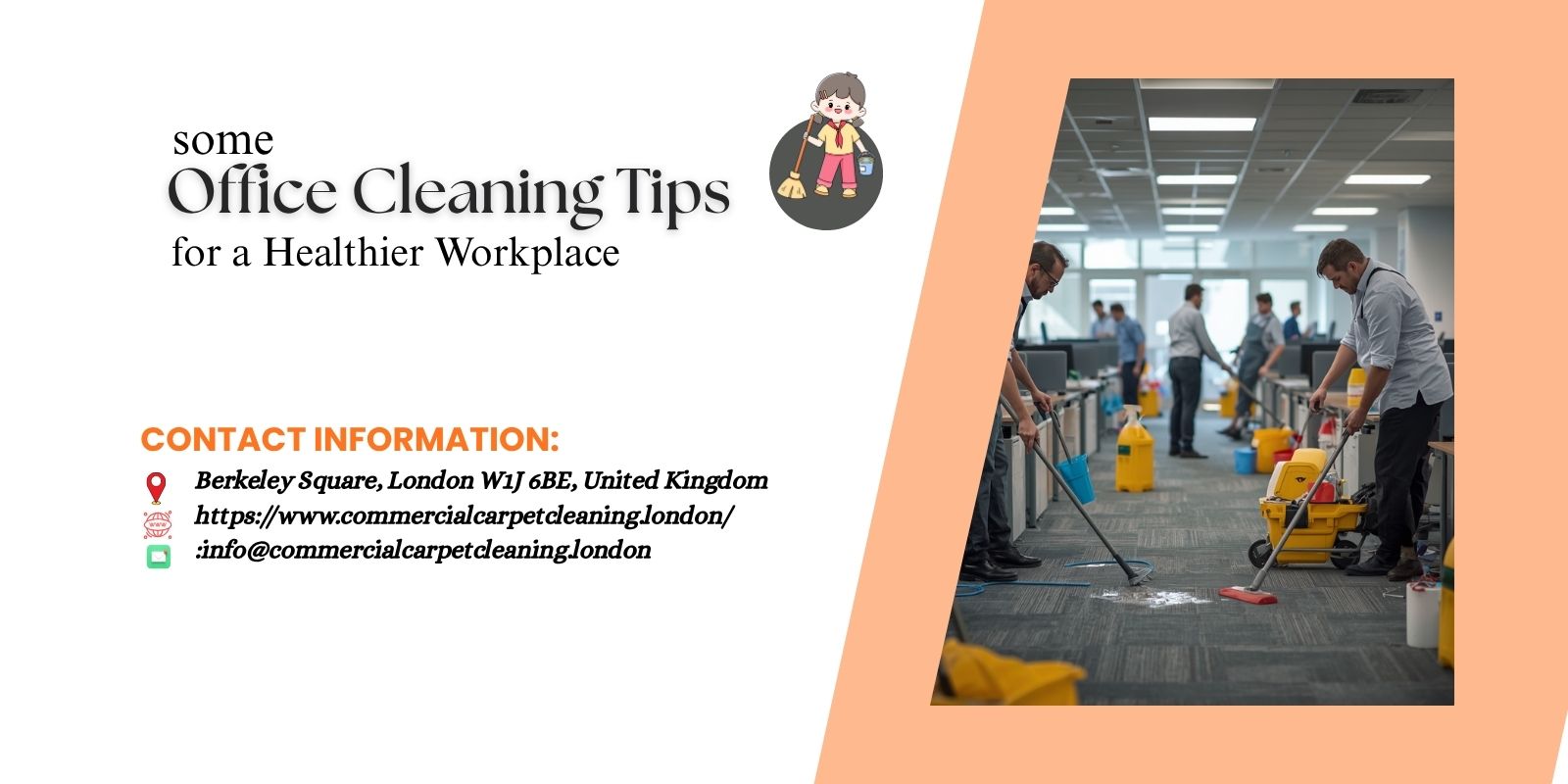 Some Office Cleaning Tips for a Healthier Workplace