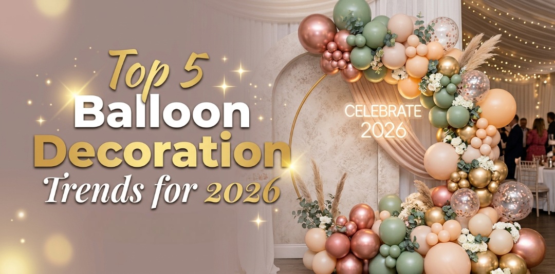 Top balloon decoration in London tips